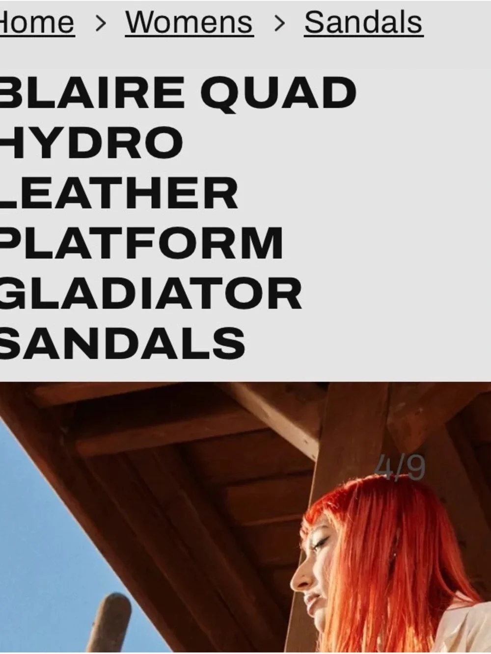 Dr. Martens Blair Quad Hydro Platform Gladiator Sandals